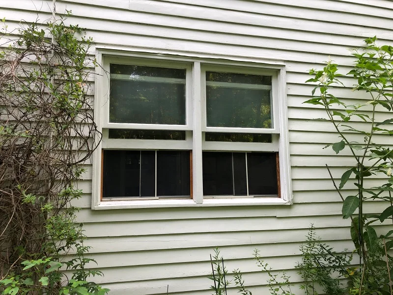 All wood double hungs have to be replaced